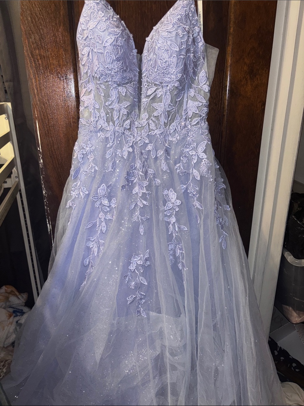 Lavender Amarra prom dress